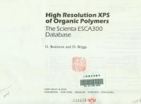 cover of the book High Resolution XPS of Organic Polymers: The Scienta ESCA300 Database