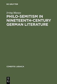 cover of the book Philo-semitism in Nineteenth-century German Literature