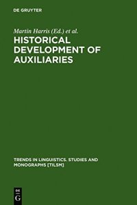 cover of the book Historical Development of Auxiliaries