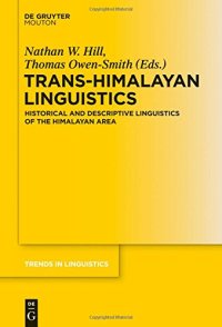 cover of the book Trans-Himalayan Linguistics: Historical and Descriptive Linguistics of the Himalayan Area