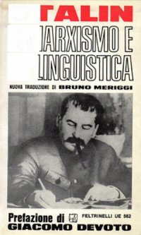 cover of the book Il marxismo e la linguistica