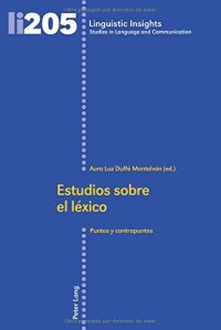 cover of the book Estudios sobre el léxico: Puntos y contrapuntos