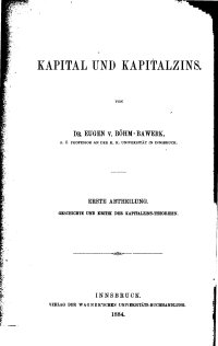 cover of the book Geschichte und Kritik der Kapitalzins-Theorieen