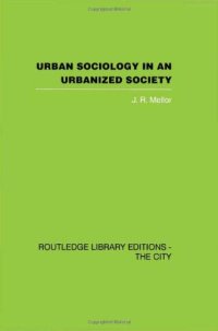 cover of the book Urban Sociology and Urbanized Society