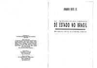 cover of the book O sindicalismo de Estado no Brasil: uma análise crítica da estrutura sindical