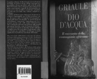 cover of the book Dio d'acqua. Il racconto della cosmogonia africana