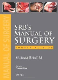 cover of the book SRB’s Manual of Surgery