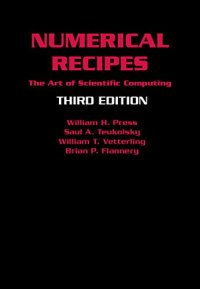 cover of the book Numerical Recipes: The Art of Scientific Computing