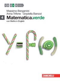 cover of the book Matematica verde 4 - Con Maths in English