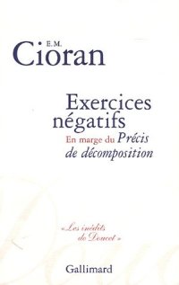 cover of the book Exercices négatifs