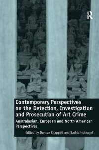 cover of the book Contemporary Perspectives on the Detection, Investigation and Prosecution of Art Crime: Australasian, European and North American Perspectives