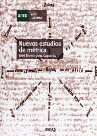 cover of the book Nuevos estudios de métrica