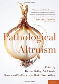 cover of the book Pathological Altruism