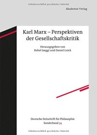 cover of the book Karl Marx - Perspektiven der Gesellschaftskritik