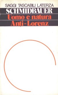 cover of the book Uomo e natura. Anti Lorenz