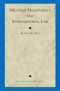 cover of the book Multiple Nationality and International Law