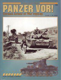 cover of the book PANZER VOR! German Armor at War 1939-1945