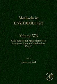 cover of the book Computational Approaches for Studying Enzyme Mechanism Part B