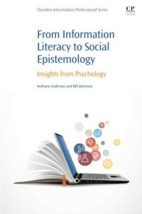 cover of the book From Information Literacy to Social Epistemology. Insights from Psychology