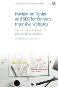 cover of the book Navigation Design and SEO for Content-Intensive Websites. A Guide for an Efficient Digital Communication