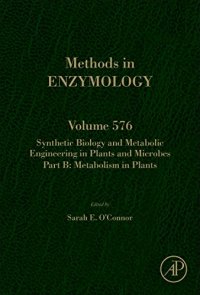 cover of the book Synthetic Biology and Metabolic Engineering in Plants and Microbes Part B: Metabolism in Plants