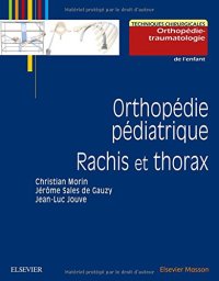 cover of the book Orthopédie Pédiatrique. Rachis et Thorax