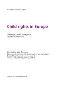 cover of the book Child Rights in Europe - Convergence and divergence in judicial protection