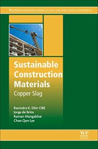 cover of the book Sustainable Construction Materials: Copper Slag