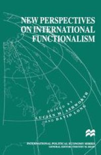 cover of the book New Perspectives on International Functionalism