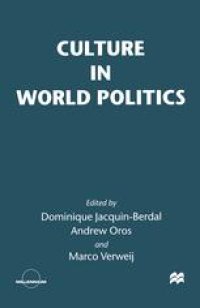 cover of the book Culture in World Politics