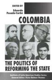 cover of the book Colombia: The Politics of Reforming the State