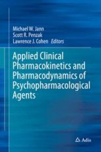 cover of the book Applied Clinical Pharmacokinetics and Pharmacodynamics of Psychopharmacological Agents