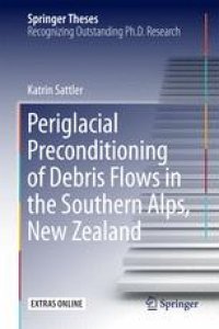 cover of the book Periglacial Preconditioning of Debris Flows in the Southern Alps, New Zealand