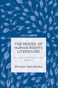 cover of the book The Modes of Human Rights Literature: Towards a Culture without Borders