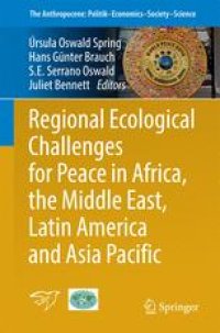 cover of the book Regional Ecological Challenges for Peace in Africa, the Middle East, Latin America and Asia Pacific