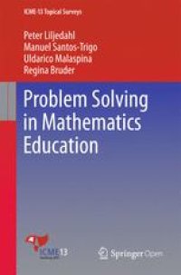 cover of the book Problem Solving in Mathematics Education