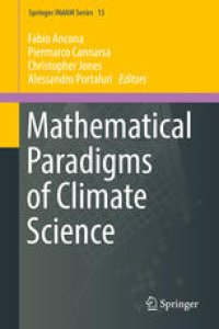 cover of the book Mathematical Paradigms of Climate Science