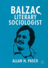 cover of the book Balzac, Literary Sociologist