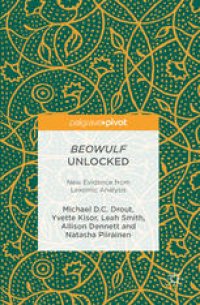 cover of the book Beowulf Unlocked: New Evidence from Lexomic Analysis 