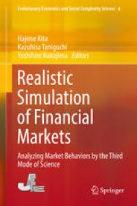 cover of the book Realistic Simulation of Financial Markets: Analyzing Market Behaviors by the Third Mode of Science