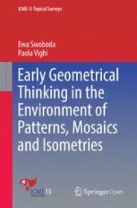 cover of the book Early Geometrical Thinking in the Environment of Patterns, Mosaics and Isometries