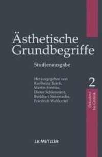 cover of the book Ästhetische Grundbegriffe: Band 2: Dekadent — Grotesk