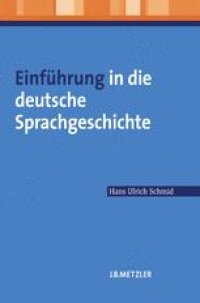 cover of the book Einführung in die deutsche Sprachgeschichte