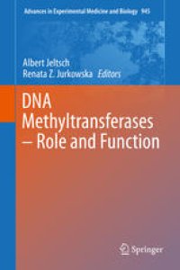 cover of the book DNA Methyltransferases - Role and Function