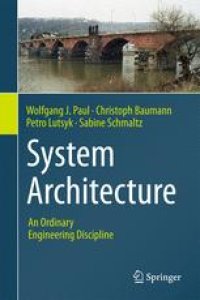 cover of the book System Architecture: An Ordinary Engineering Discipline