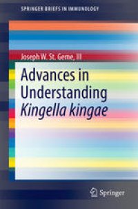 cover of the book Advances in Understanding Kingella kingae