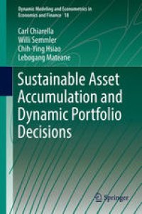 cover of the book Sustainable Asset Accumulation and Dynamic Portfolio Decisions