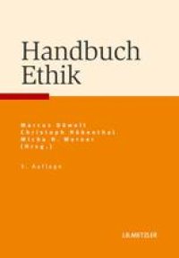 cover of the book Handbuch Ethik