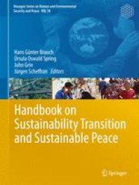 cover of the book Handbook on Sustainability Transition and Sustainable Peace 