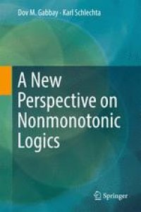 cover of the book A New Perspective on Nonmonotonic Logics